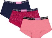 Vingino Dot 3 Pack Meisjes Onderbroek - Maat 140