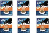 Felix - Kattenvoer - Sensations droog senior - 1KG - per 6 verpakking