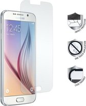 DrPhone - Premium Glazen Screen protector (Echt Glas) Tempered Glass 2.5D 9H (0.3mm) - Geschikt voor Samsung S6