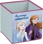 Frozen 2 opbergbox 24 liter polyester/katoen blauw