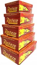 opbergdozen Cars jongens rood/geel 5 stuks