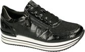 Remonte -Dames -  zwart - sneakers  - maat 36