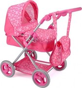 Snuggles poppenwagen Deluxe roze 66 x 47 x 40 cm