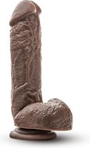 Dr. Skin - Mr. D. Dildo Met Zuignap 21 cm - Chocolate