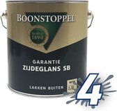 Boonstoppel Garantie Zijdeglans SB 2.5 liter  - RAL 9010