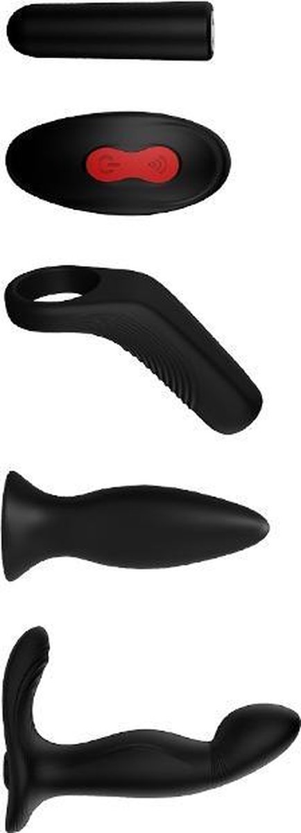 Goedkoopste Anaalplug Set met Afstandsbediening Dusky Pleasure