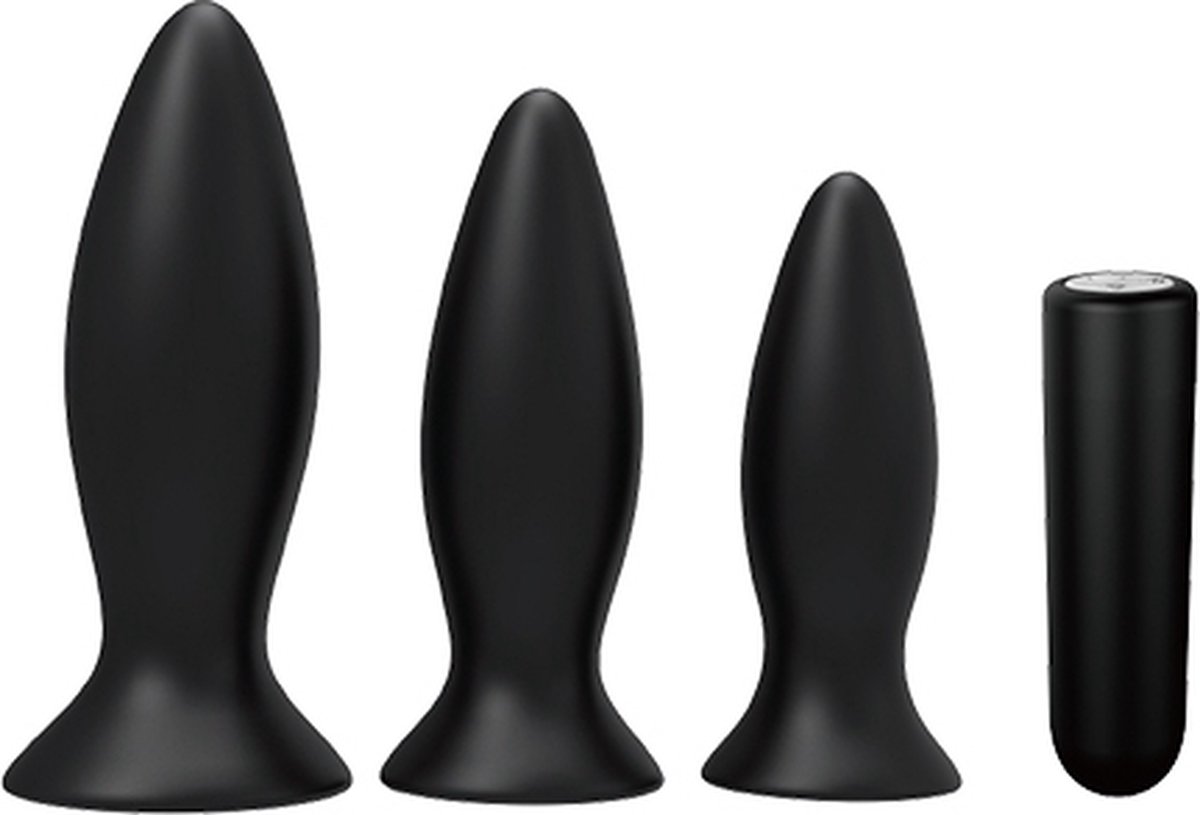 Anaal Training Set met 3 Pluggen