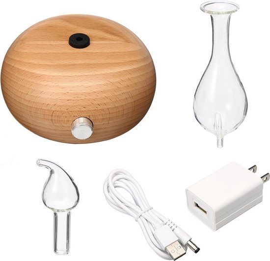 Nebulizer rond voor aromatherapie, etherische olie - Zenful Nebulizer rond voor aromatherapie, etherische olie - Zenful