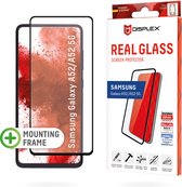 Displex Screenprotector Real Glass Full Cover voor de Samsung Galaxy A52(s) (5G/4G)