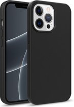Mobiq - Flexibel Eco Hoesje iPhone 13 Pro Max - zwart