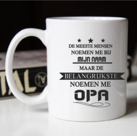 Beker De meeste mensen noemen mij