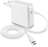 PowerCharger USB-C Laptop Lader Adapter Voeding Oplader met 1M USB-C Kabel - Geschikt voor Google Chromebook / Samsung NoteBook / ZenBook
