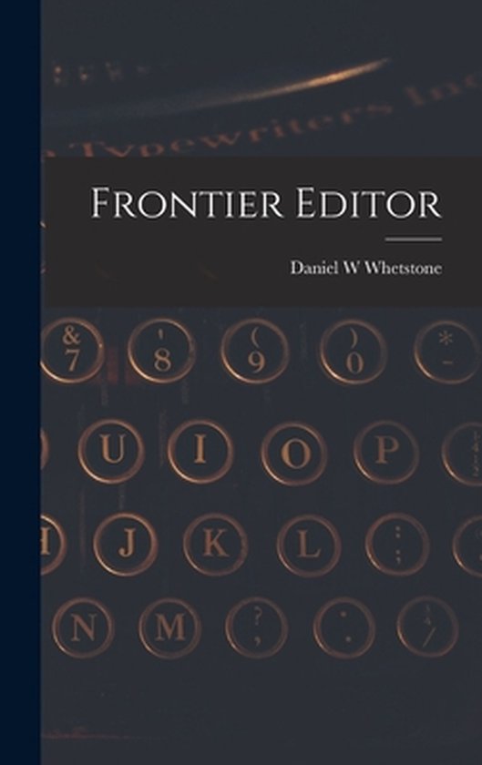 Frontier Editor - cover