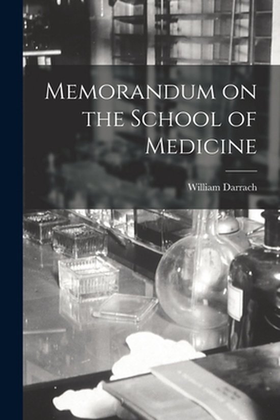 Memorandum on the School of Medicine - cover