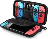 Case geschikt voor Nintendo Switch OLED Case - Accessoires geschikt voor Switch OLED Beschermhoes Zwart