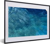 Fotolijst incl. Poster - Zee - Golf - Water - 40x30 cm - Posterlijst