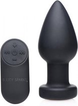 Vibrerende Buttplug Met LED-Licht - Groot