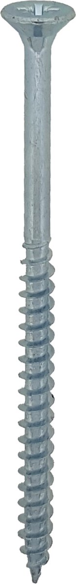 Houtschroef. 4.0 x 60mm. lang. Platkop-Torx-T25.Met anti-roest-coating. 15 stuks Spaanplaatschroef. Ifix-Pro.