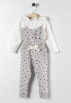 alisé Kinder jumpsuit met stippen 98 Grijs