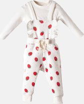 alisé Baby jumpsuit aardbei dessin 62 Ecru