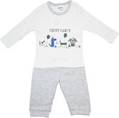 alisé Baby pyjama set puppy party Grijs 74