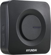 Hyundai – Moderne draadloze deurbel ontvanger – Op batterijen – zwart