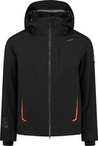 EA7 Wintersportjas - Maat L  - Mannen - zwart - oranje