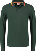 Sundek Brayden Poloshirt - Mannen - groen - rood - oranje - geel