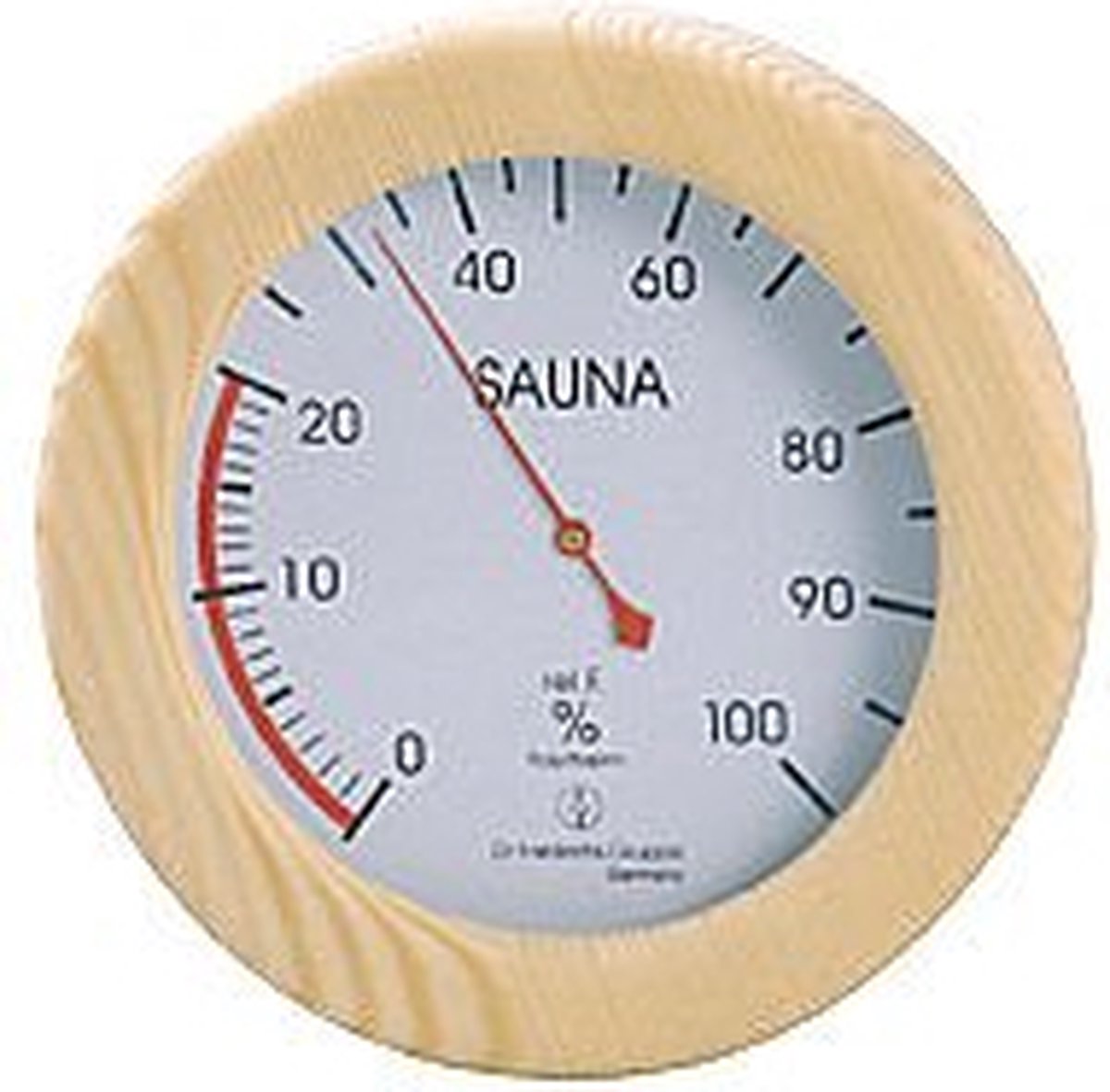 Sauna hygrometer in luxe uitvoering - Dr. Friedrichs Gruppe - Dr. Friedrichs Gruppe