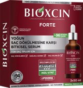 Bioxcin Forte Serum Intensief Anti Haaruitval 3x50ml Serumspray (voor vrouwen en mannen)
