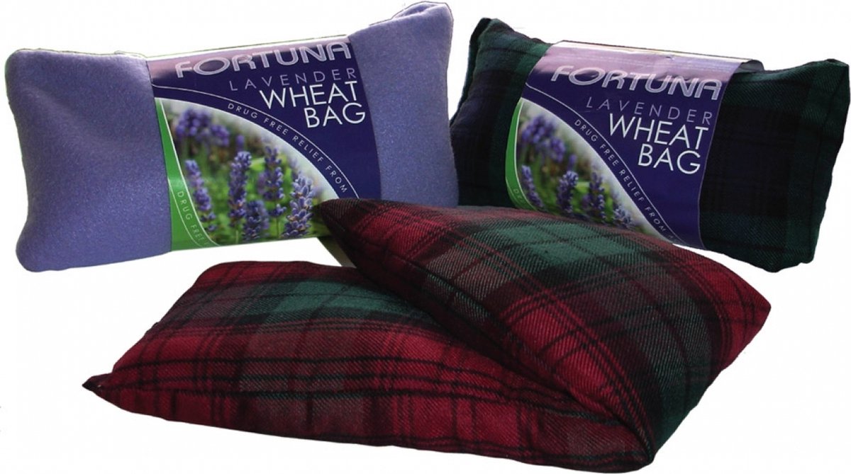 Goedkoopste Tarwezak lavendel - tartan fleece