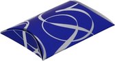 Gondeldoosje Calista Blauw 7x7x2 cm - 2 stuks - cadeau verpakking - juwelendoosje - geschenkdoosje luxe - inpakken giftcard of sieraden