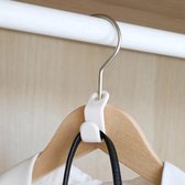 Extra Kledinghaak - Haken voor kledingkast - Hanger voor kleding - 6 Stuks / Wit