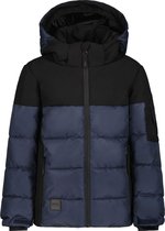 Icepeak Lens  Wintersportjas - Maat 140  - Jongens - navy/zwart