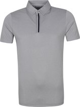 Suitable - Prestige Iggy Polo Grijs - Modern-fit - Heren Poloshirt Maat XL