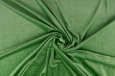 Velvet stof op rol - 165cm breed - Groen - 30 meter