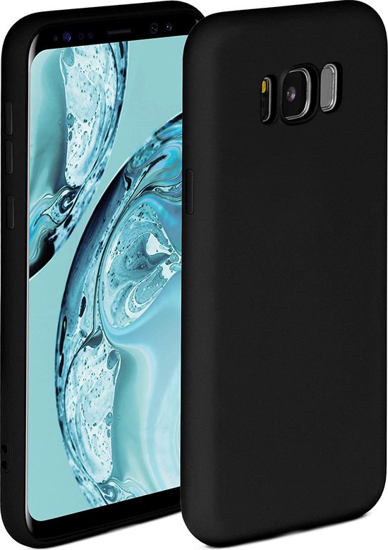 Coque Samsung S8 - Coque Samsung Galaxy S8 Housse en silicone noire |  bol.com