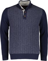 Jac Hensen Polo - Modern Fit - Blauw - 4XL Grote Maten