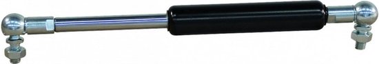 Gasveer 14-28 slag 200 RVS 304 met blokkeerpijp