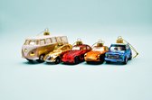MondiDeal - MondiHome - Christmas Cars KÖLN SET - Originele kerstballen - Leuke kerstdecoratie - Kerstauto's  in 5 kleuren