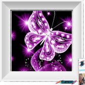 Artstudioclub®  Diamond painting volwassenen 25*25cm  Vlinder