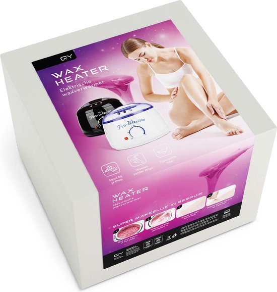 Wax apparaat voor ontharen van lichaam - ontharingsapparaten - wax heater - wit - QY