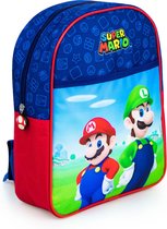 Super Mario rugzak Mario & Luigi staan - Mario rugzak - Kinderrugzak - Mario rugtas - Mario tas - Schooltas -
