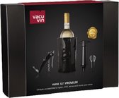 Vacu Vin Wijnaccessoires Premium - Zwart -  4-delig