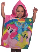 Badponcho met capuchon roze - My Little Pony