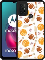 Motorola Moto G10 Hardcase hoesje American Sports - Designed by Cazy