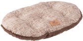 Ferplast Dierenkussen Relax 55 X 36 Cm Katoen  Bruin