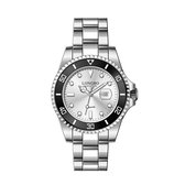 Longbo - Unisex Horloge - Zilver/Zilver/Zwart - 36mm (Productvideo)