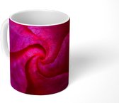 Mok - Close-up van de knop van een vlambloem - 350 ML - Beker