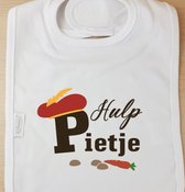 Sinterklaas slabbetje - eerste Sinterklaas - baby cadeau - Sint en Piet - hulp Pietje